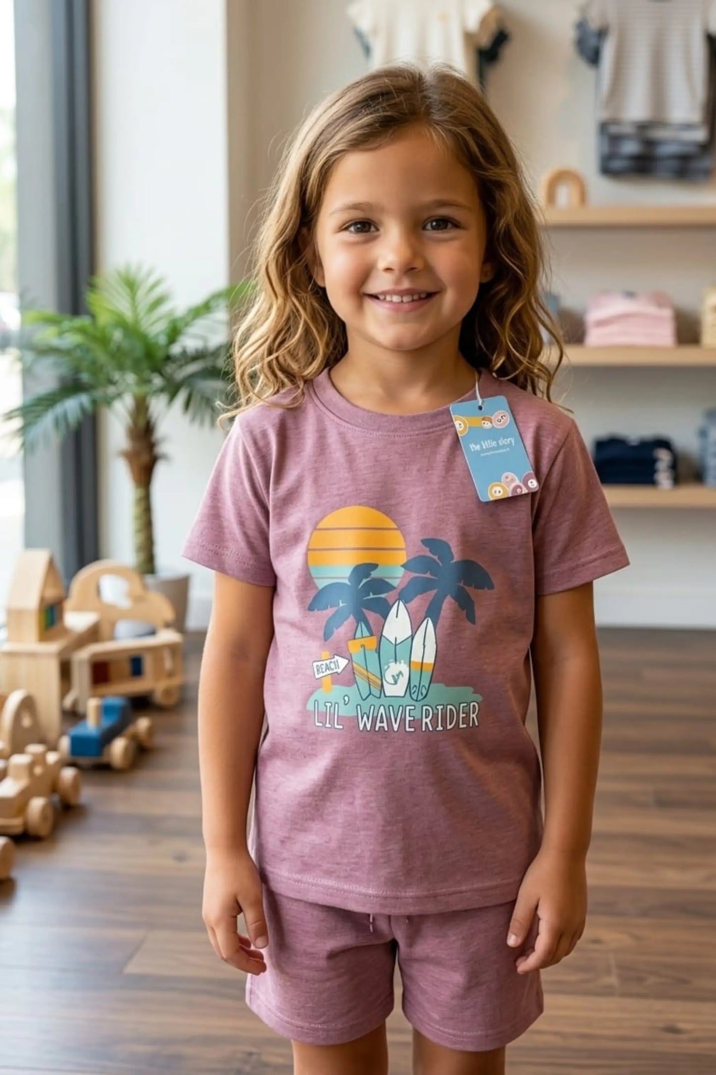 Pink Beach Shorts Sets