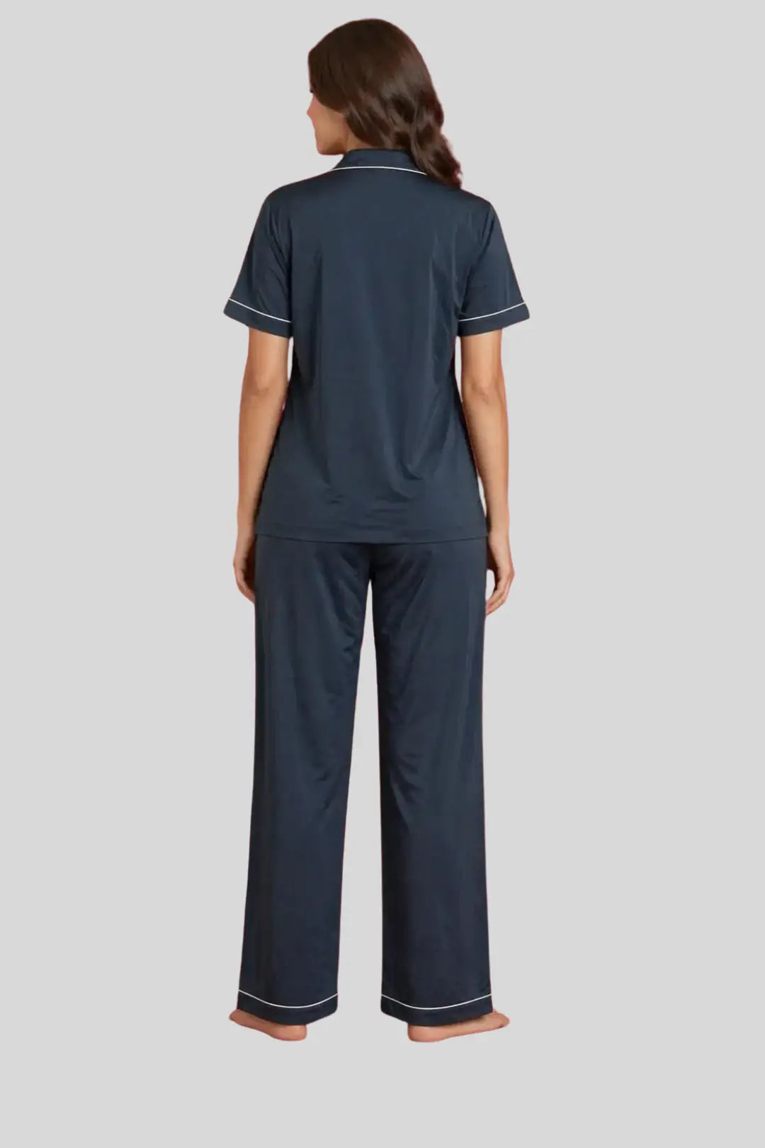Persion Blue Full Pant Satin Cotton