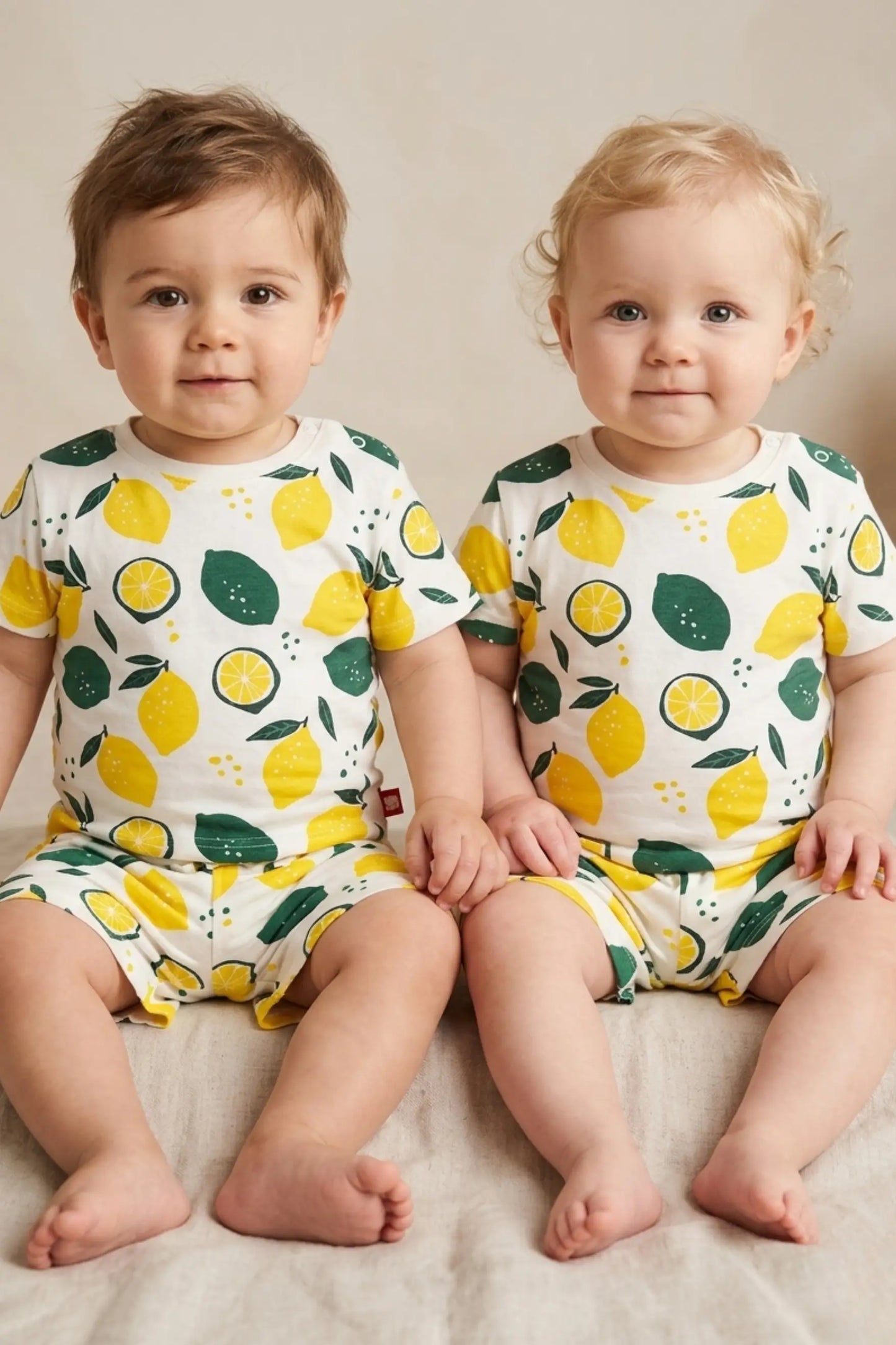 Lemon Joy Shorts Sets