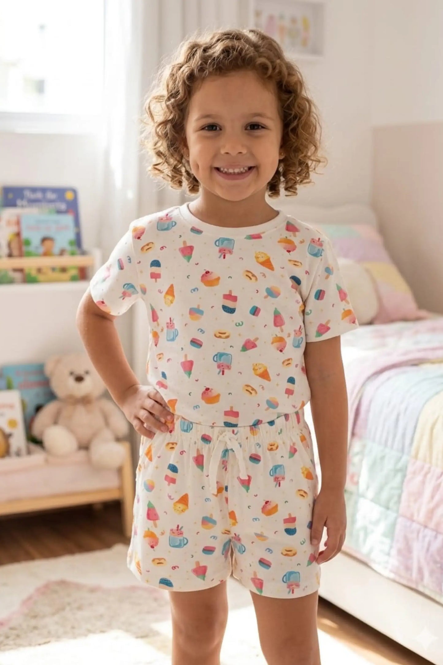 Frosty treat Shorts Sets