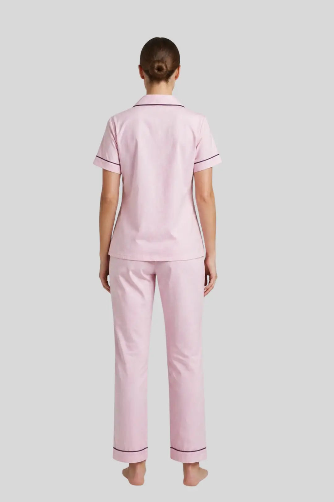 Self Care Pink Wowen Pyjama Set