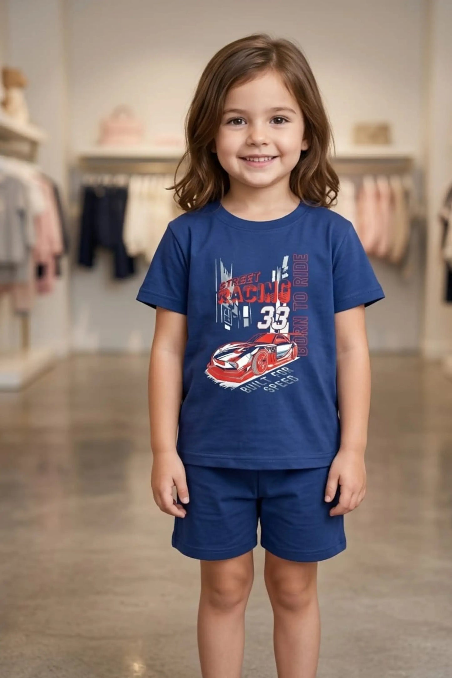 Born to Ride Shorts Sets