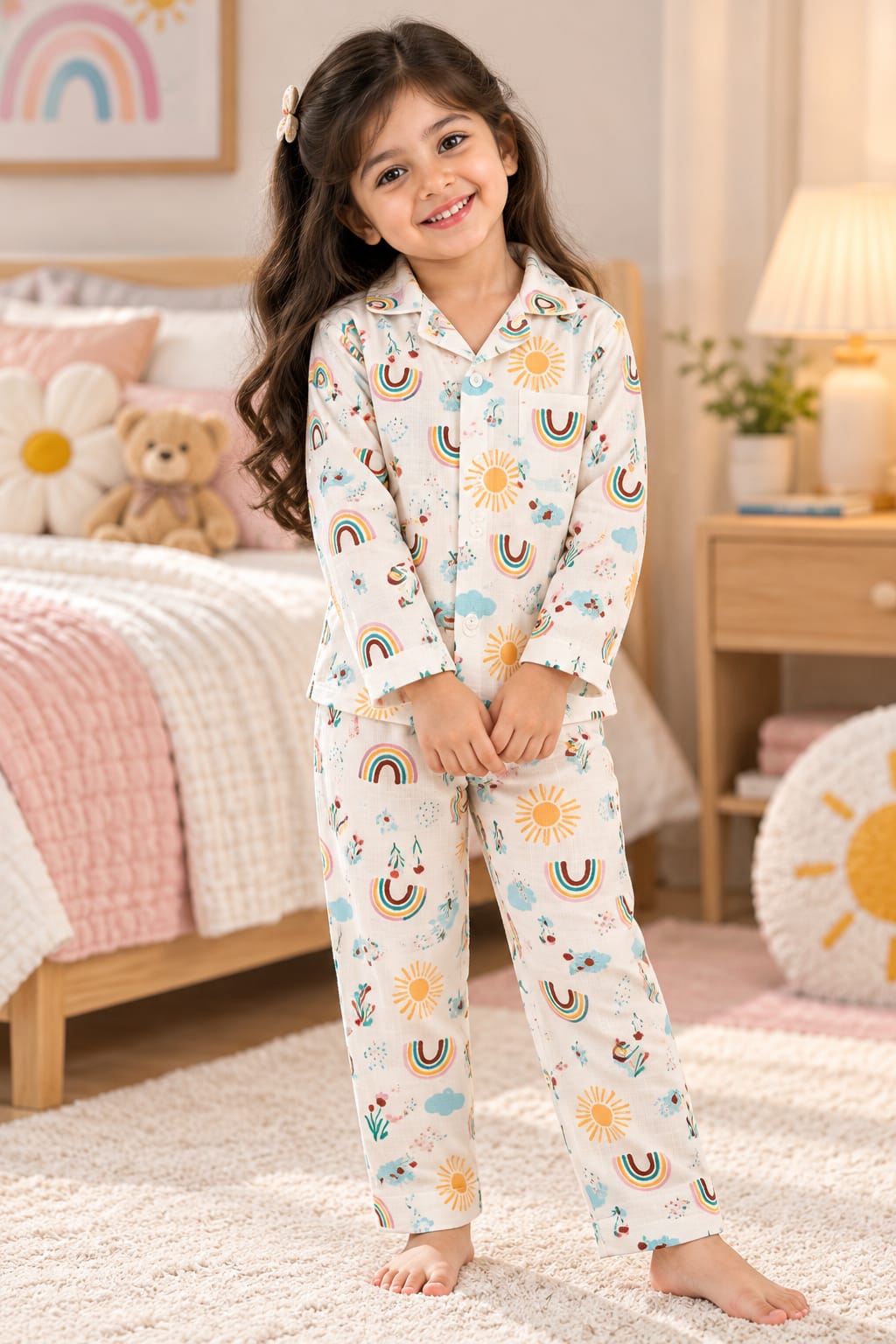 Brighty day Full Sleeves Pyjama Sets