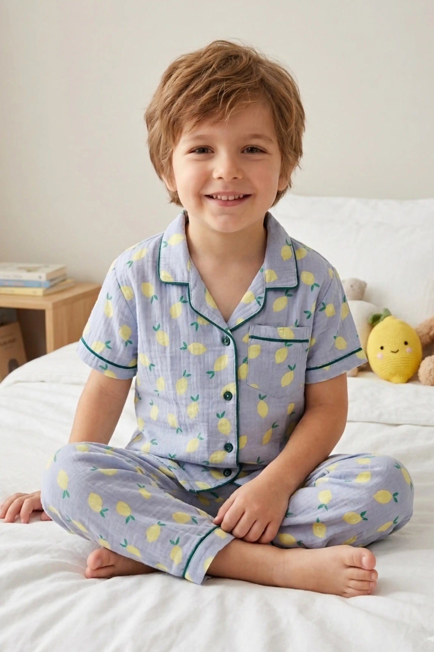 Lemon Breeze Pyjama Sets