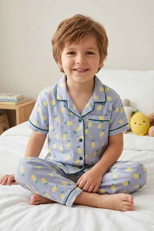 Lemon Breeze Pyjama Sets