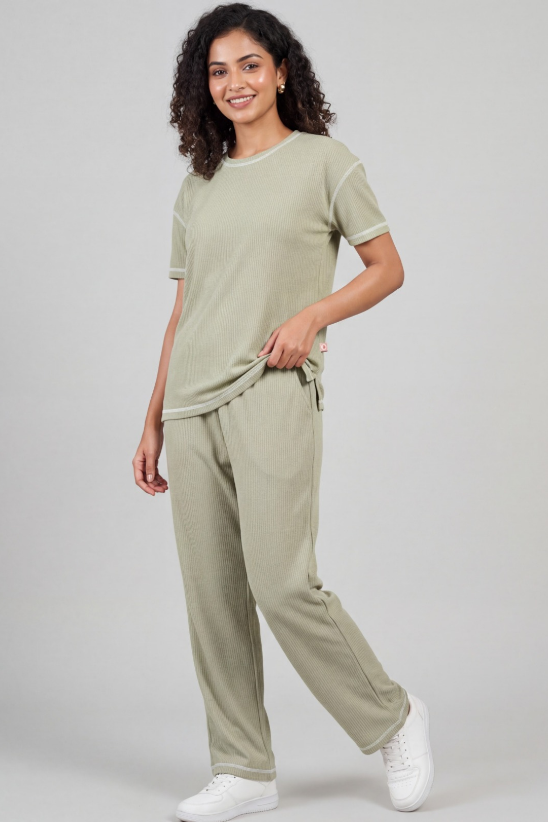 Sage green Co-ord set Longewear