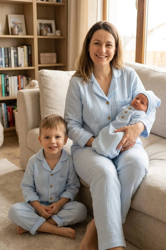 Sky Blue Twinning Sets
