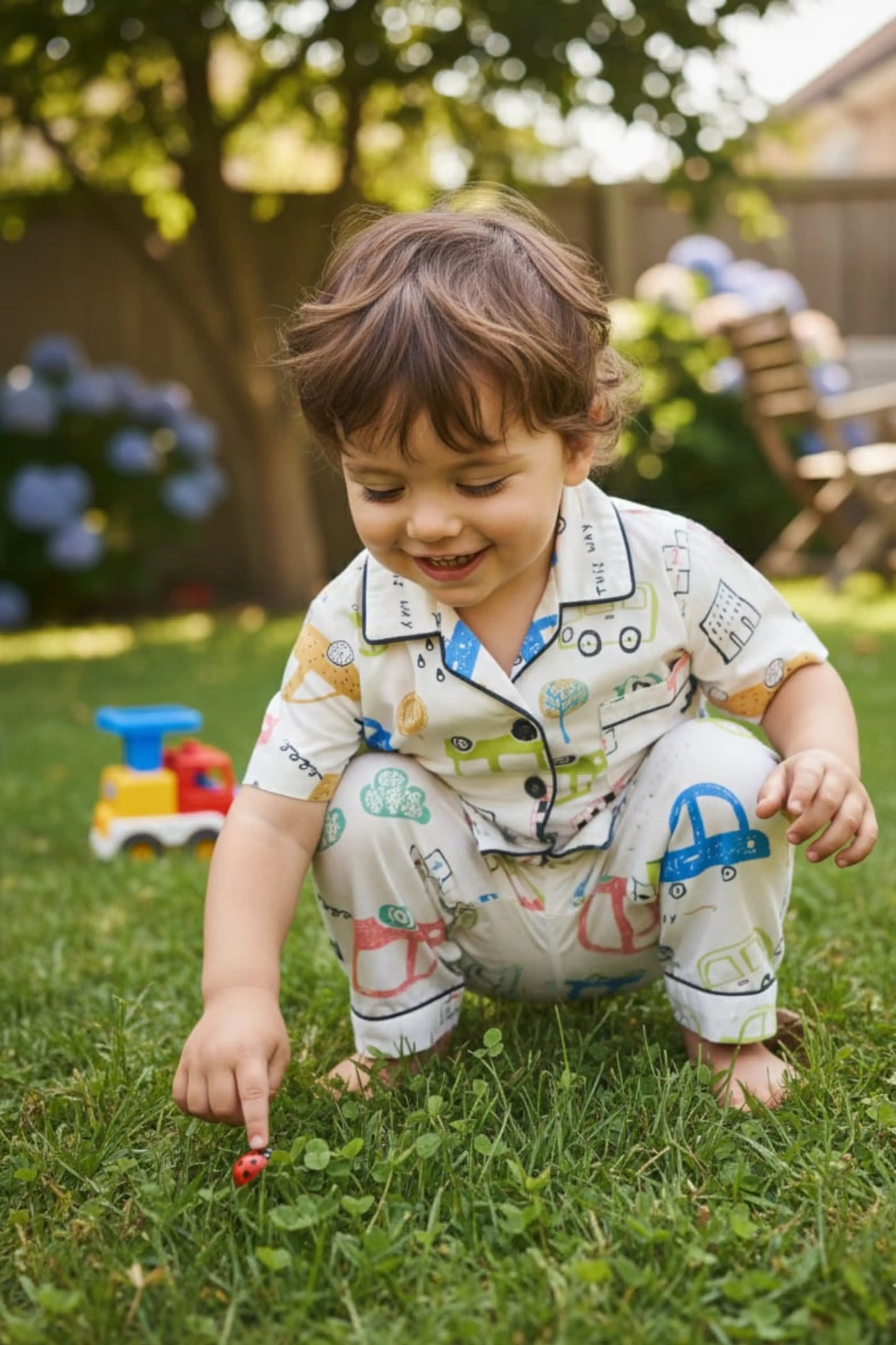 ColourFul Car Pyjama Sets