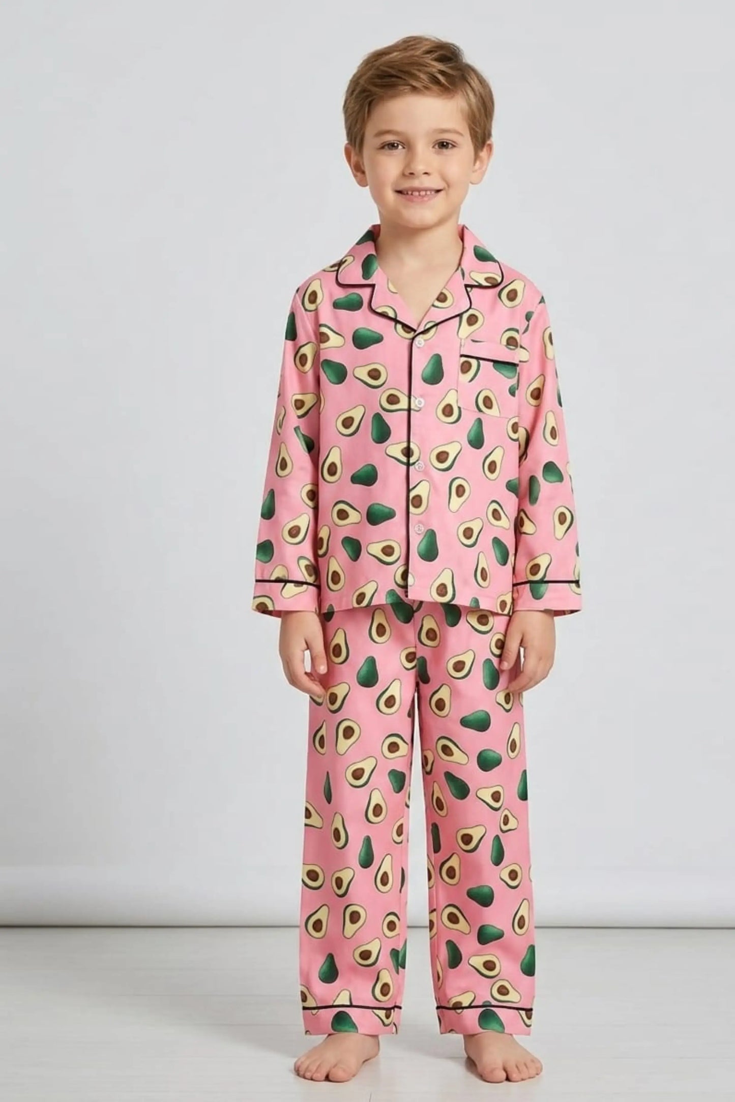 Pink Anocado Full Pants