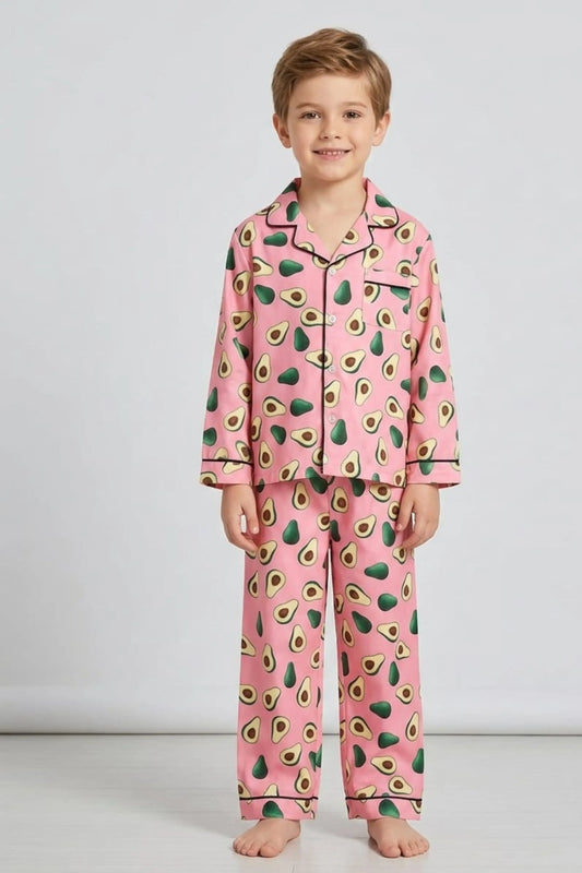 Pink Anocado Full Pants