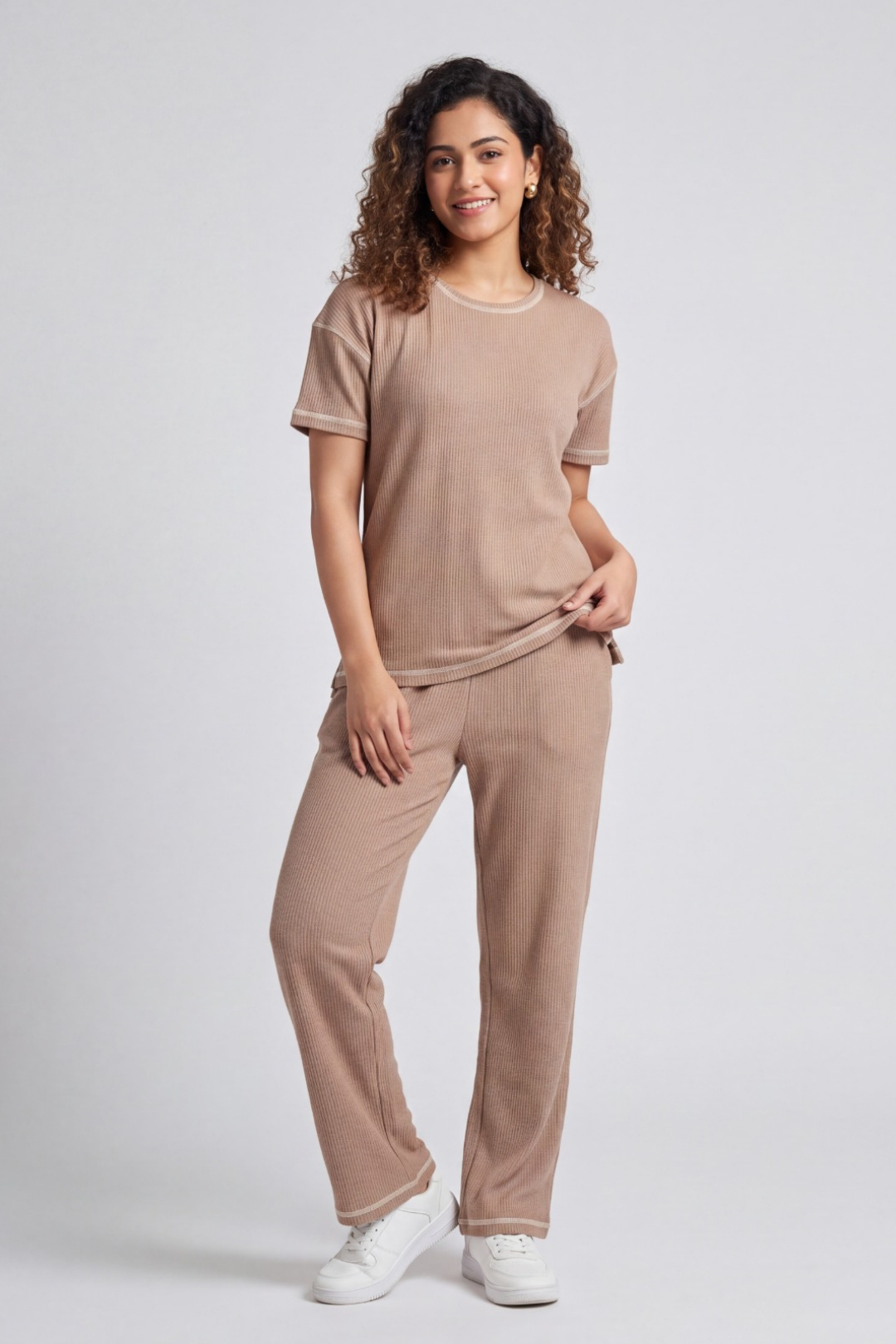 Light Brown  Co-ord set Longewear