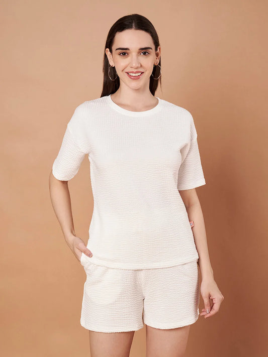 White short Co-ord set
