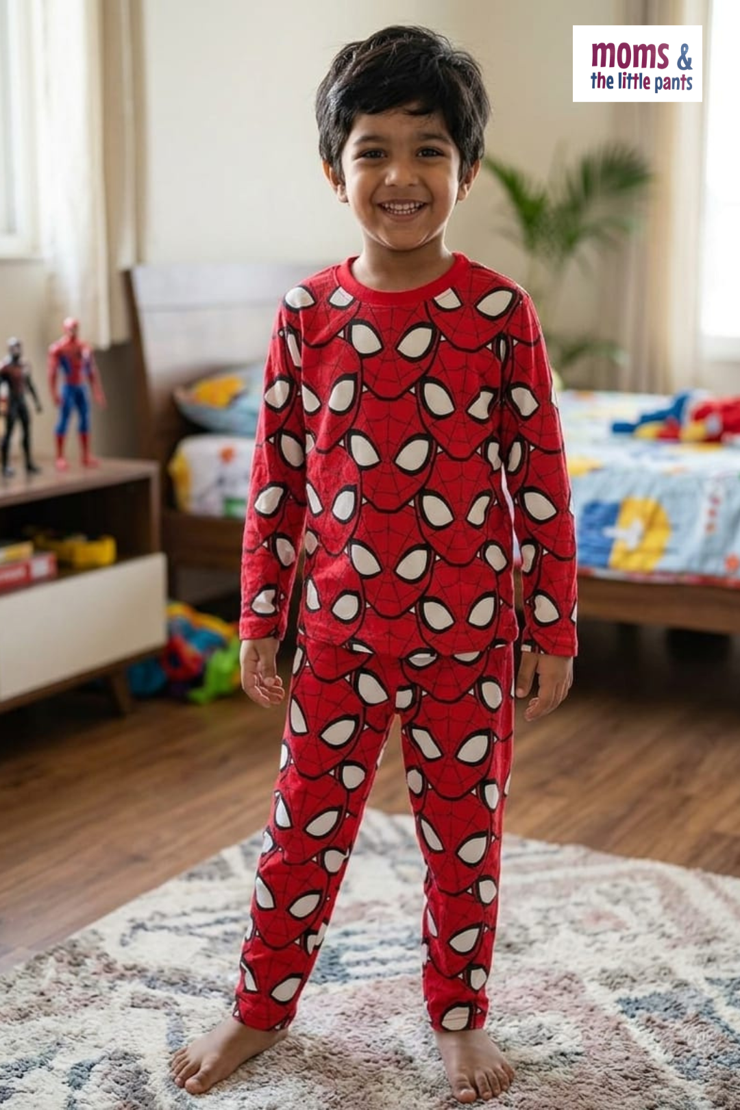 Spiderman Heads Full Pants Full Sleeves