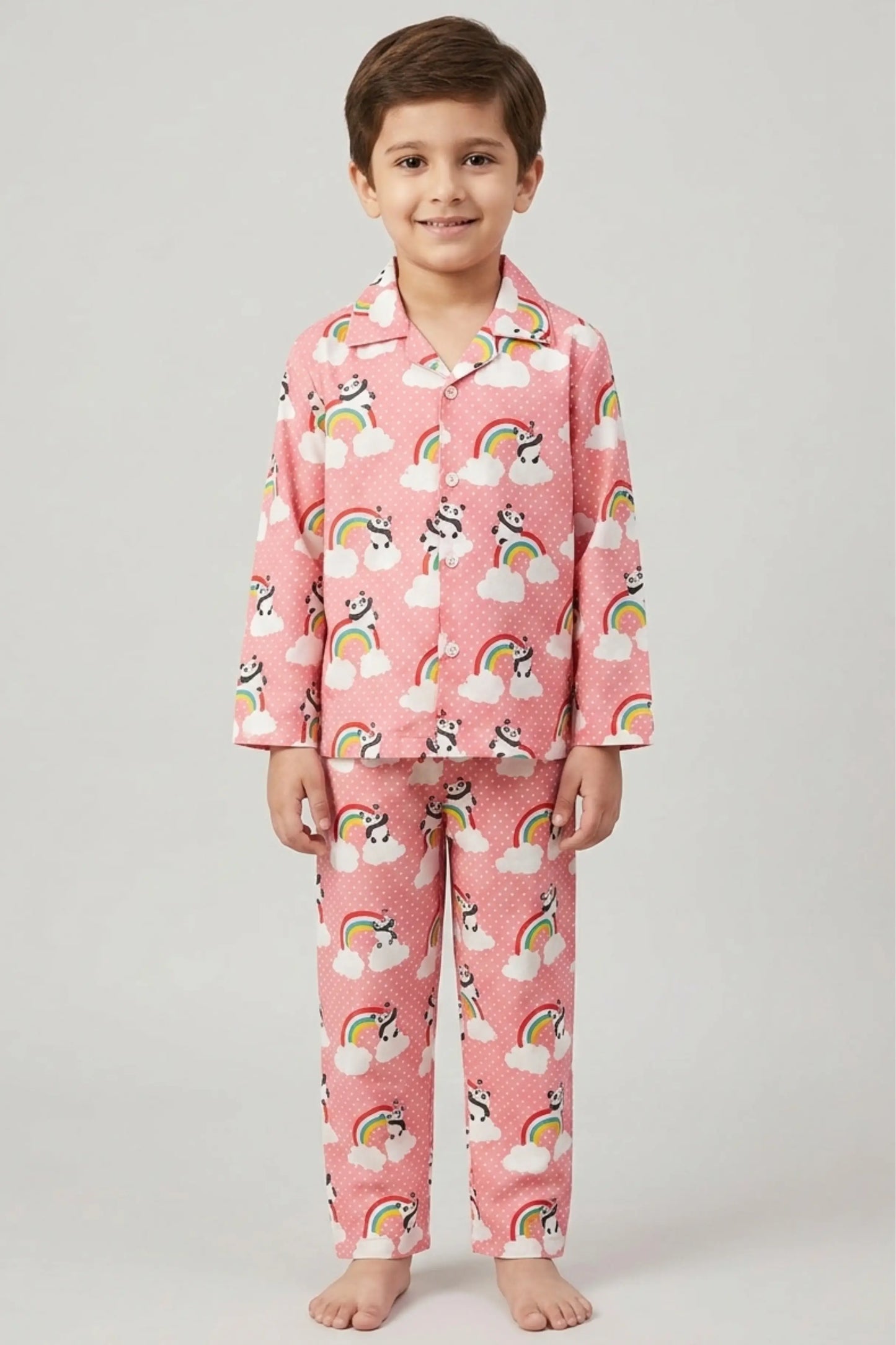Pink Rainbows Pyjama Sets