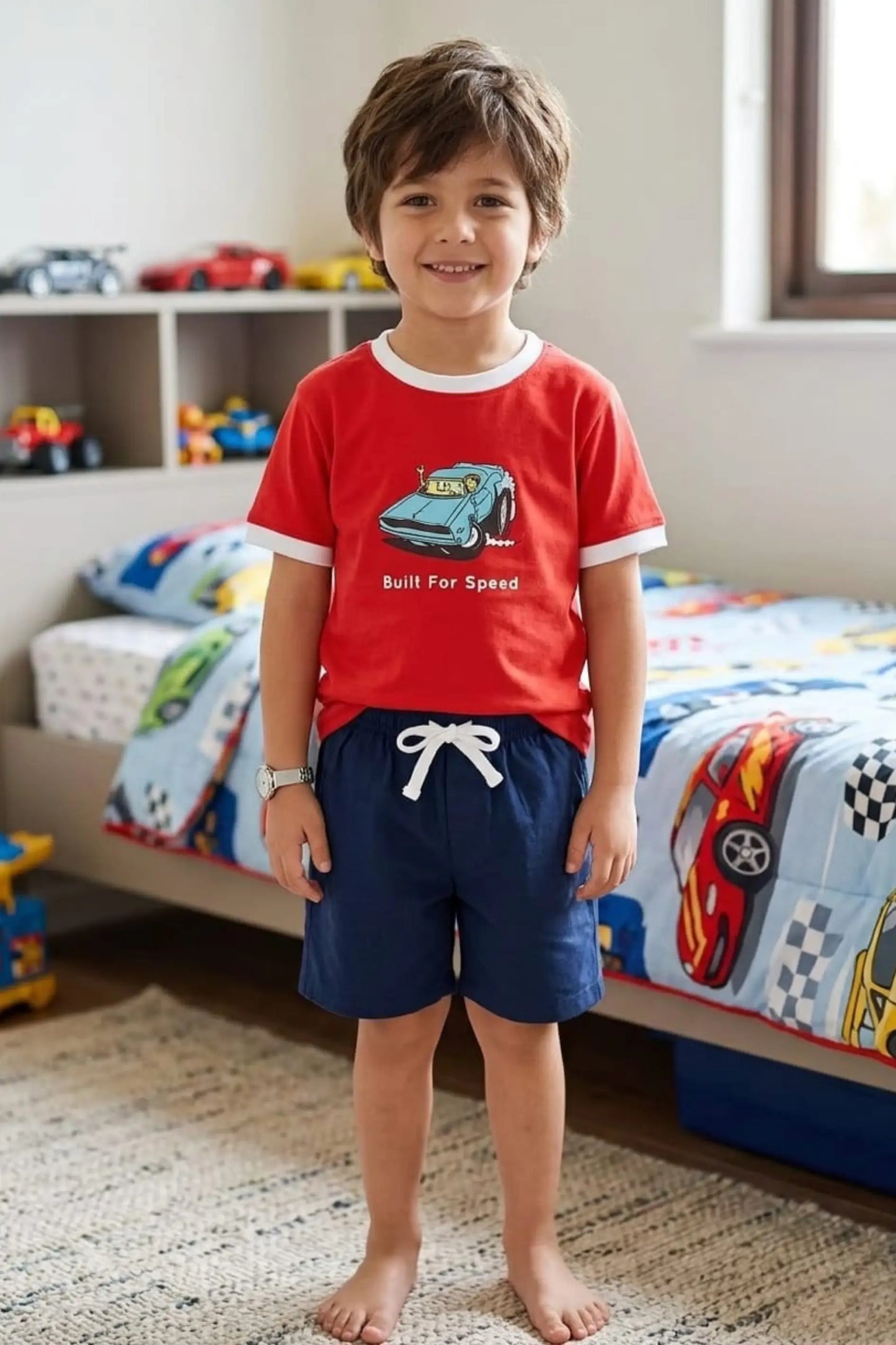 Boys Built for Speed  Shorts Sets