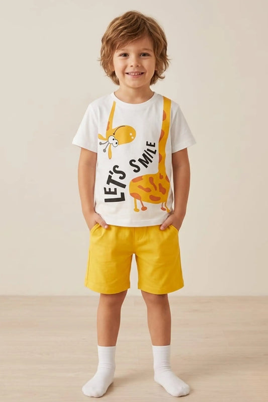 Lets Smile Shorts Sets