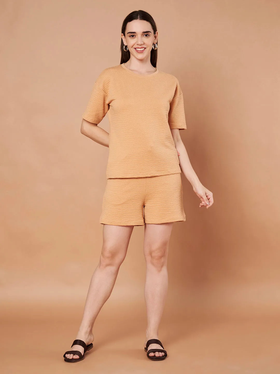 Orange short Co-ord set