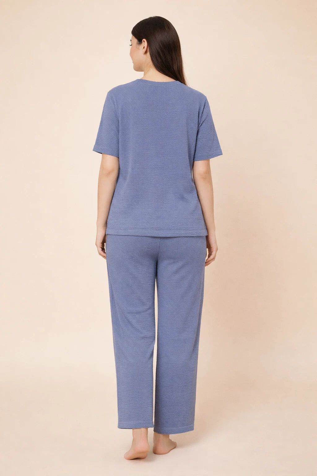 Dusty Blue full pants Co-ord set