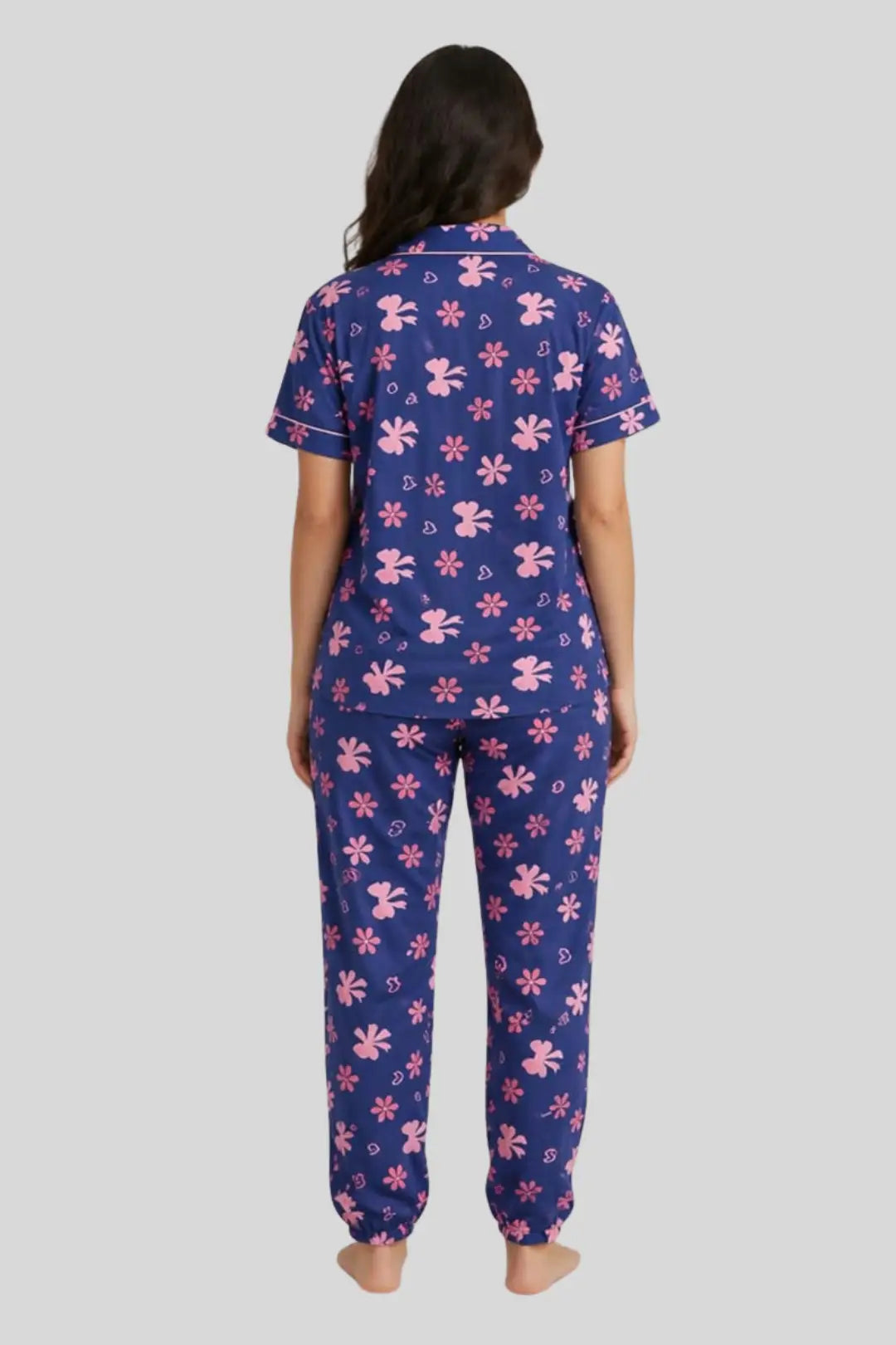 Navy Blue Pyjama Set