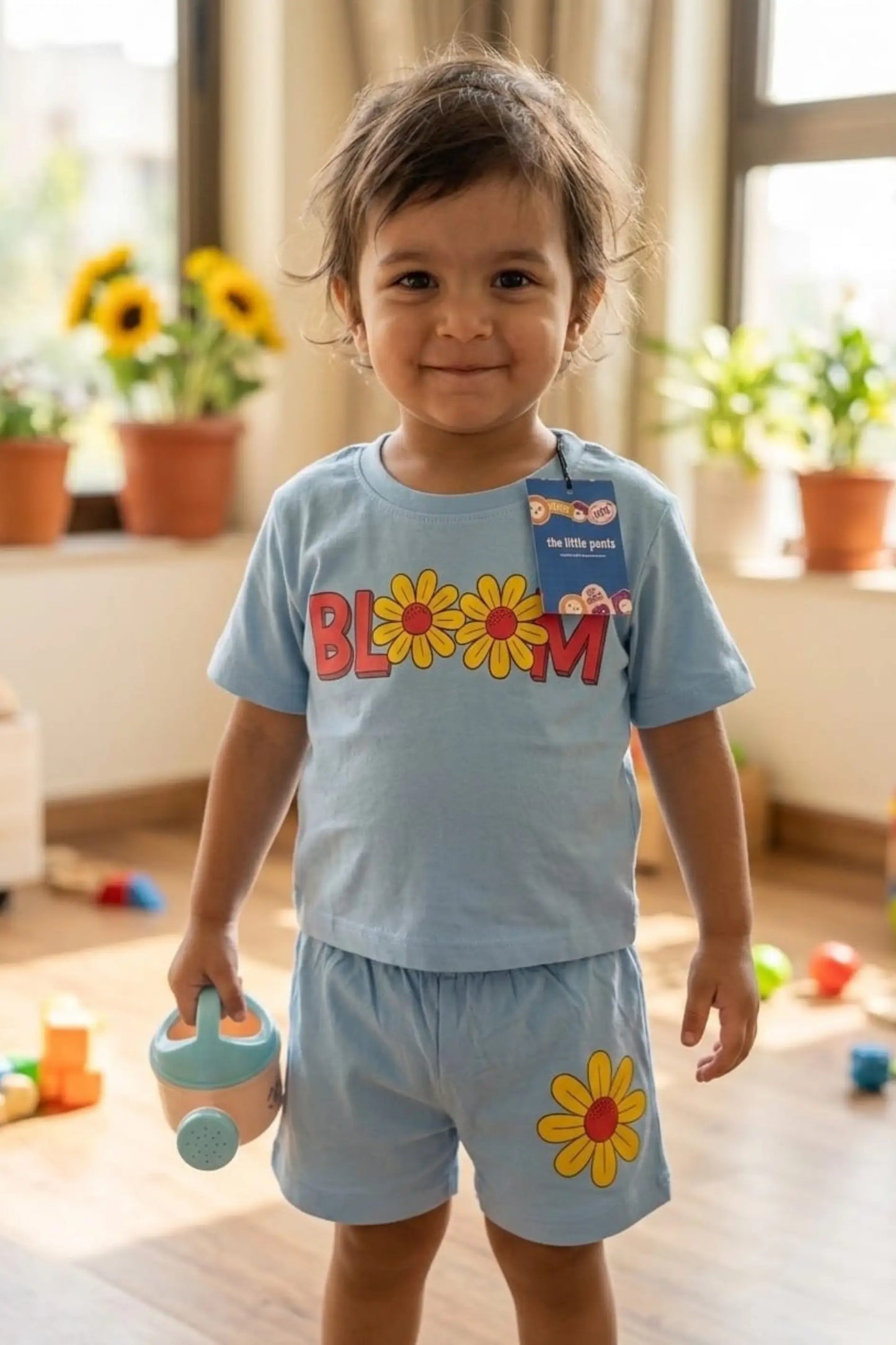 Blue Boom Shorts Sets