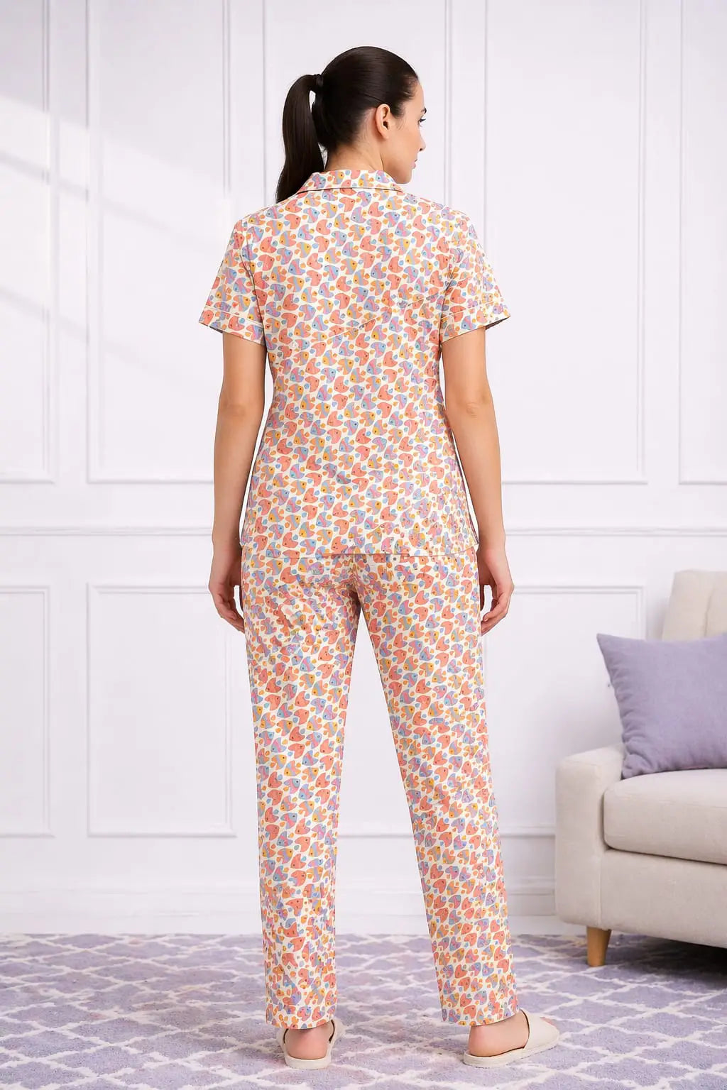 Pinkish Fish Pyjama sets Pure Cotton