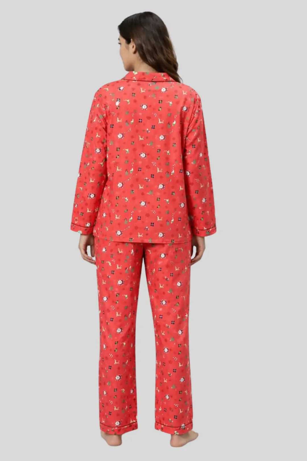 Red Christmas Pyjama Set