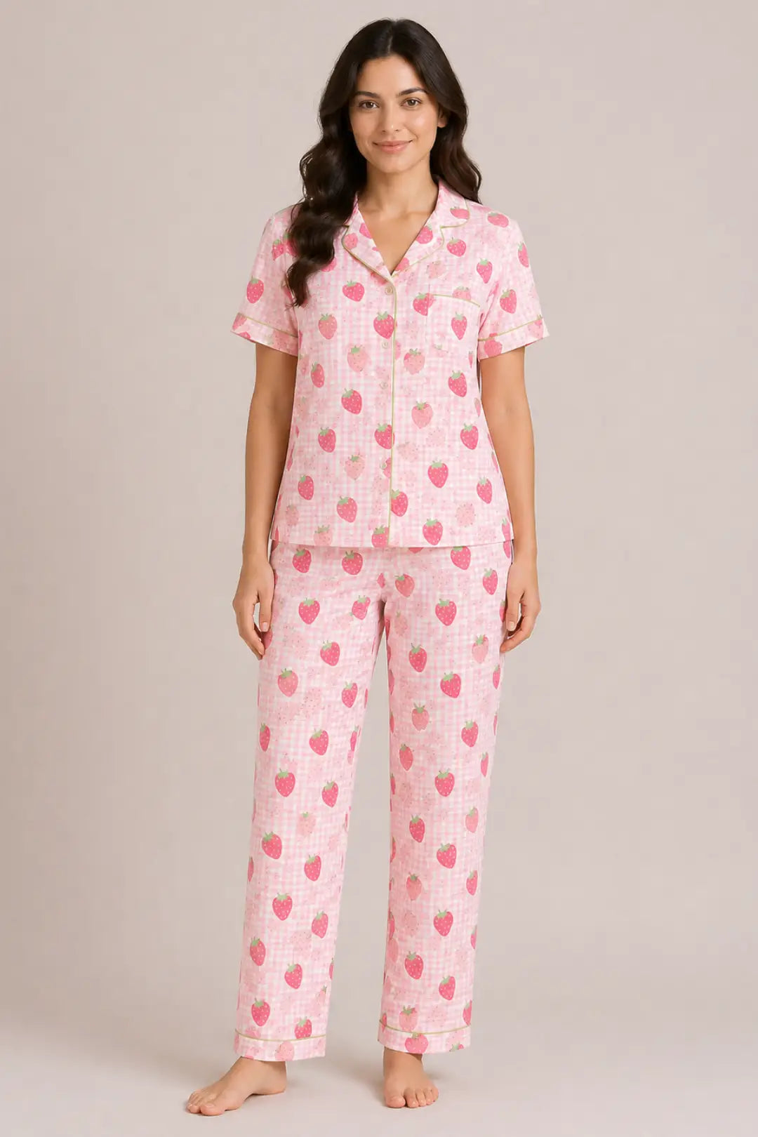 Strawbarry Pyjama Set