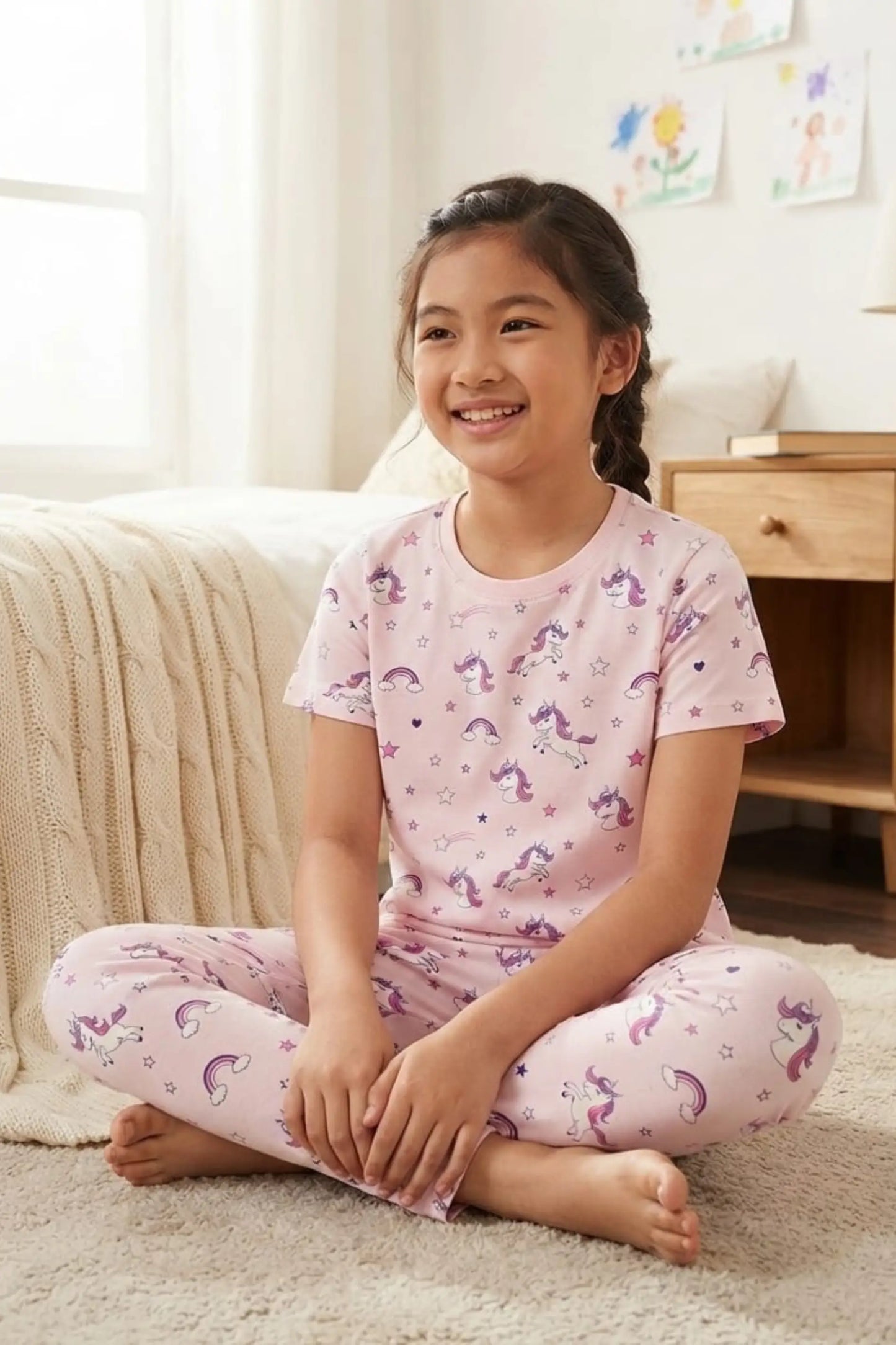 Pink Unicorn Full Pants