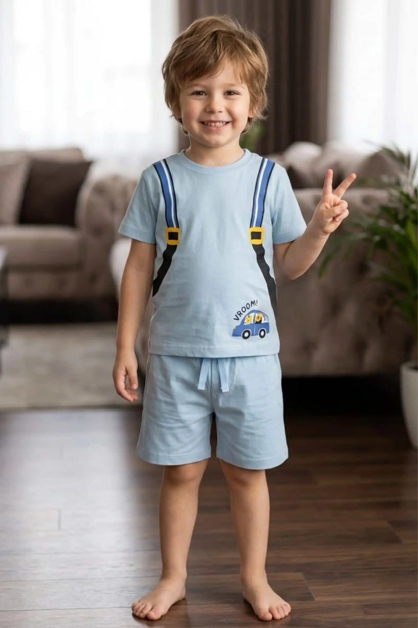 Back Pack Shorts Sets