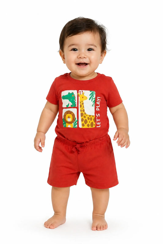 Little Zoo Shorts Sets