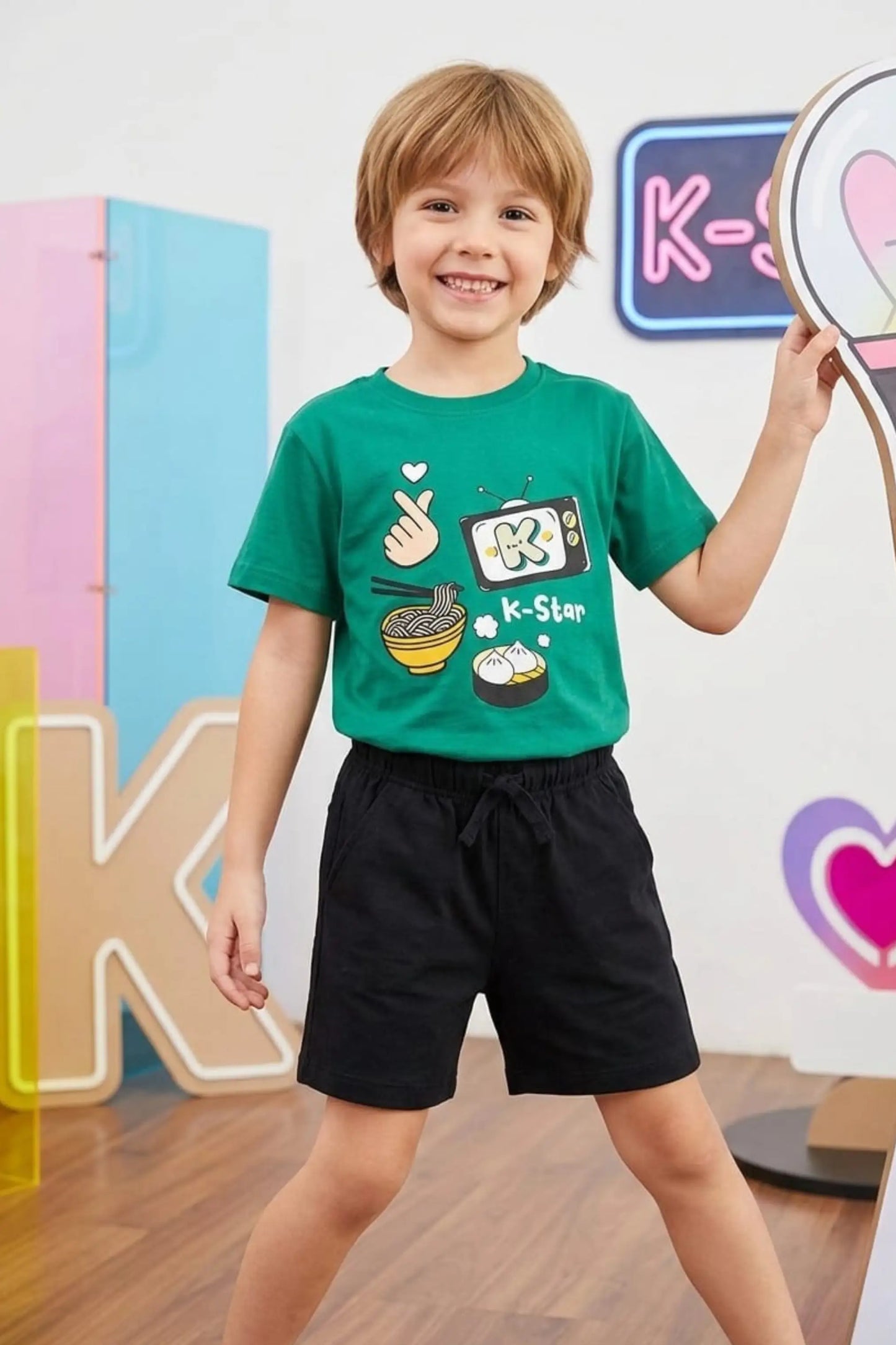 Korea Lone Shorts Sets