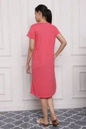 Pink Short nighty
