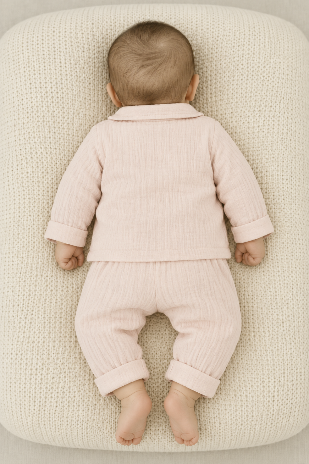 Peach Pink Muslin Cotton Newbrown
