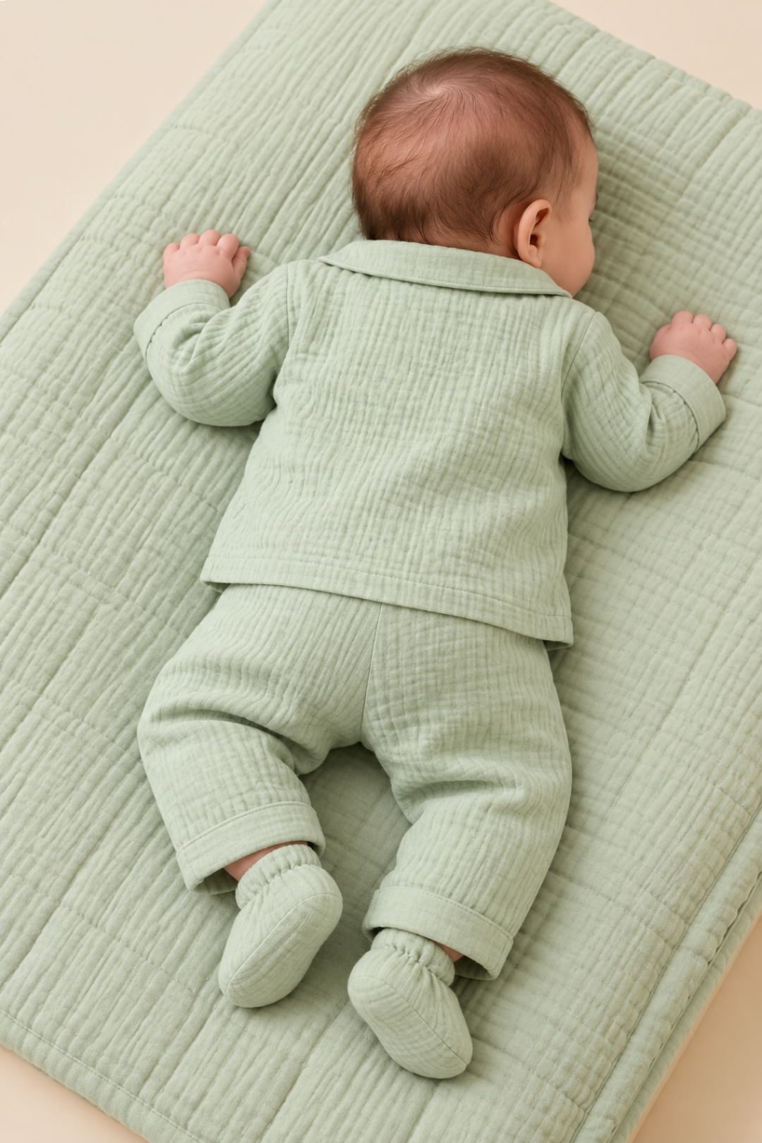 Sage Green Muslin Newbrown