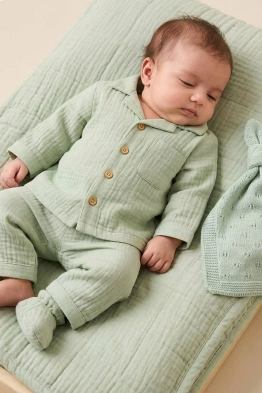 Sage Green Muslin Newbrown
