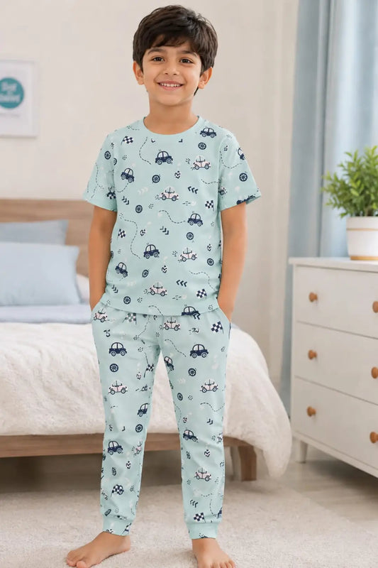 Sky Blue Care  Full Pants
