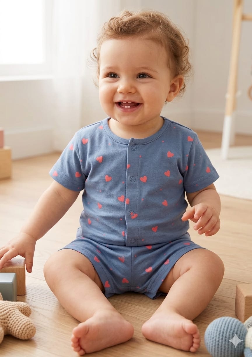Small Love Shorts Sets