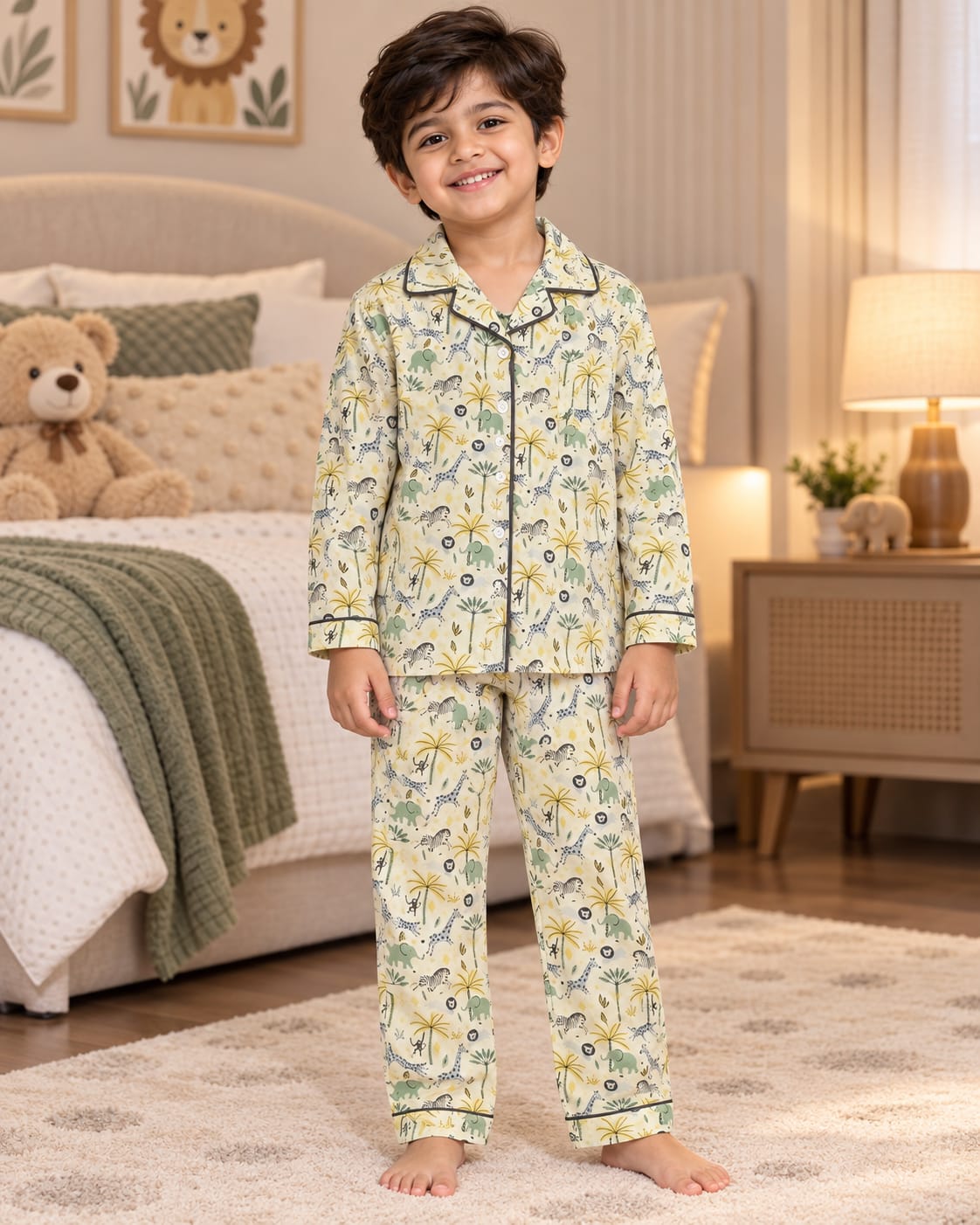 Yellow Forest Full Pants