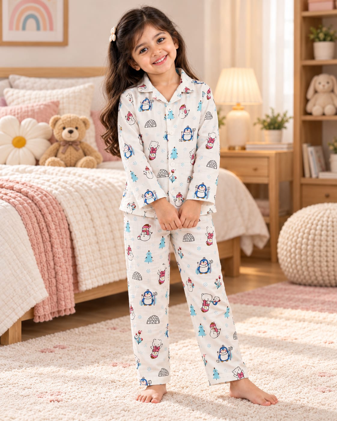 Winter Wonderland Full Sleeves Pyjama Sets