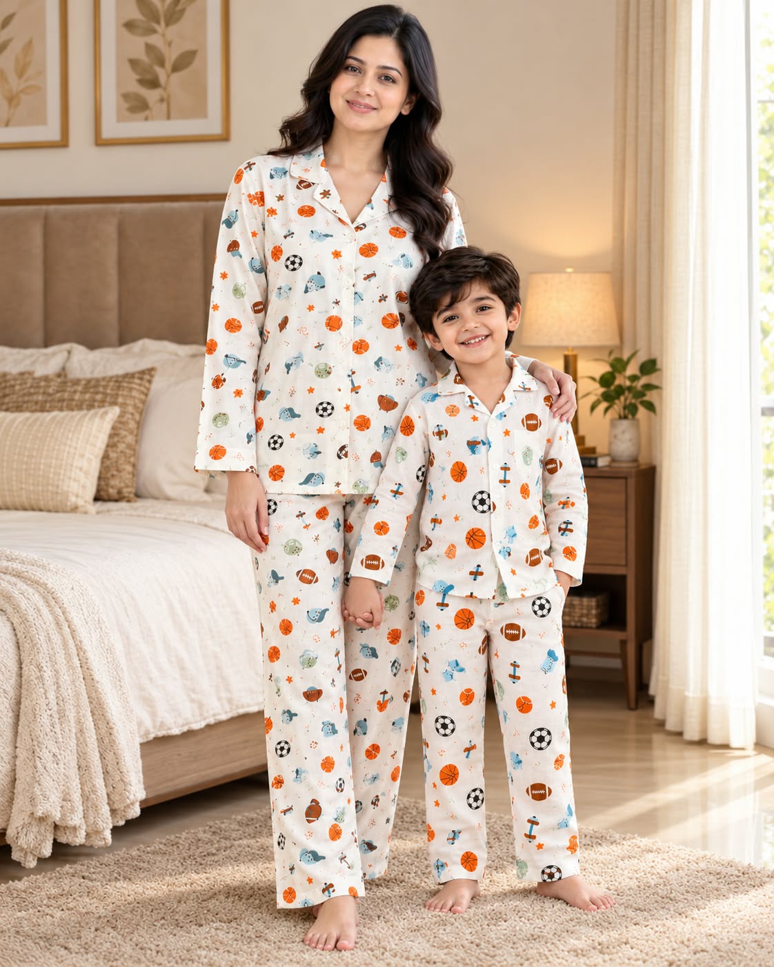 Football Full Sleeves Twinning  Set