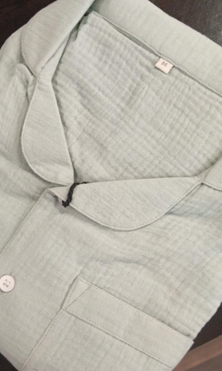 Sage Green Muslin Newbrown