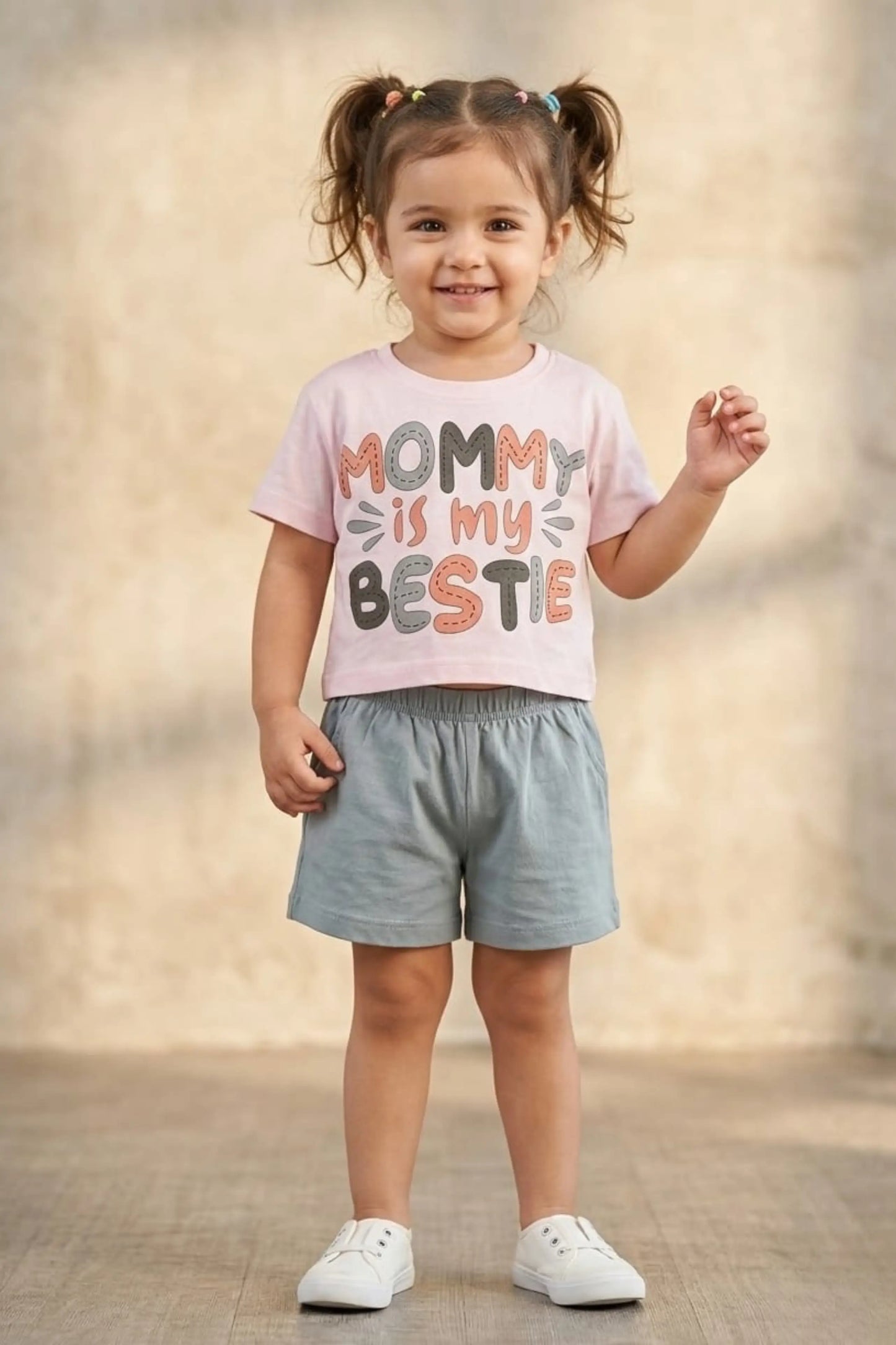 Mommy is my Bestie Shorts Sets