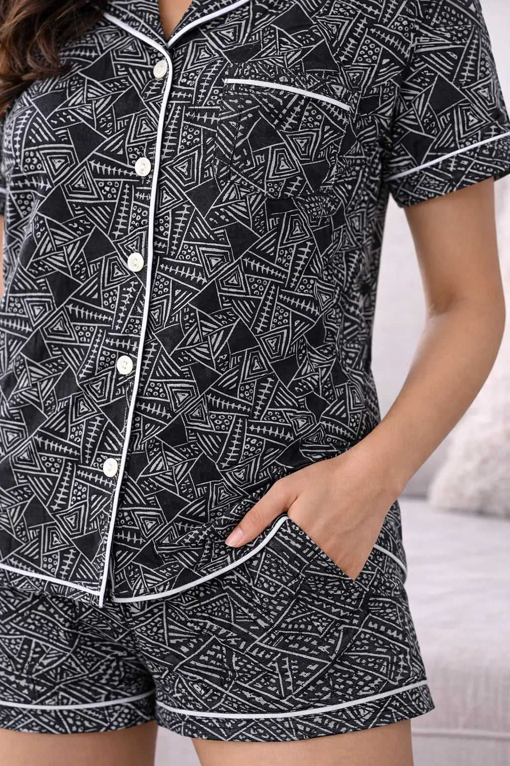 Living Black shorts Pure Cotton