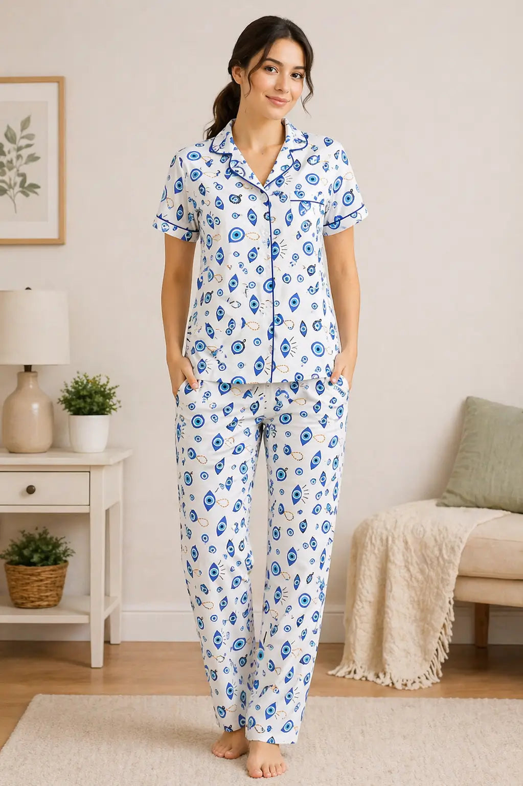 Evil Eye Pyjama Set