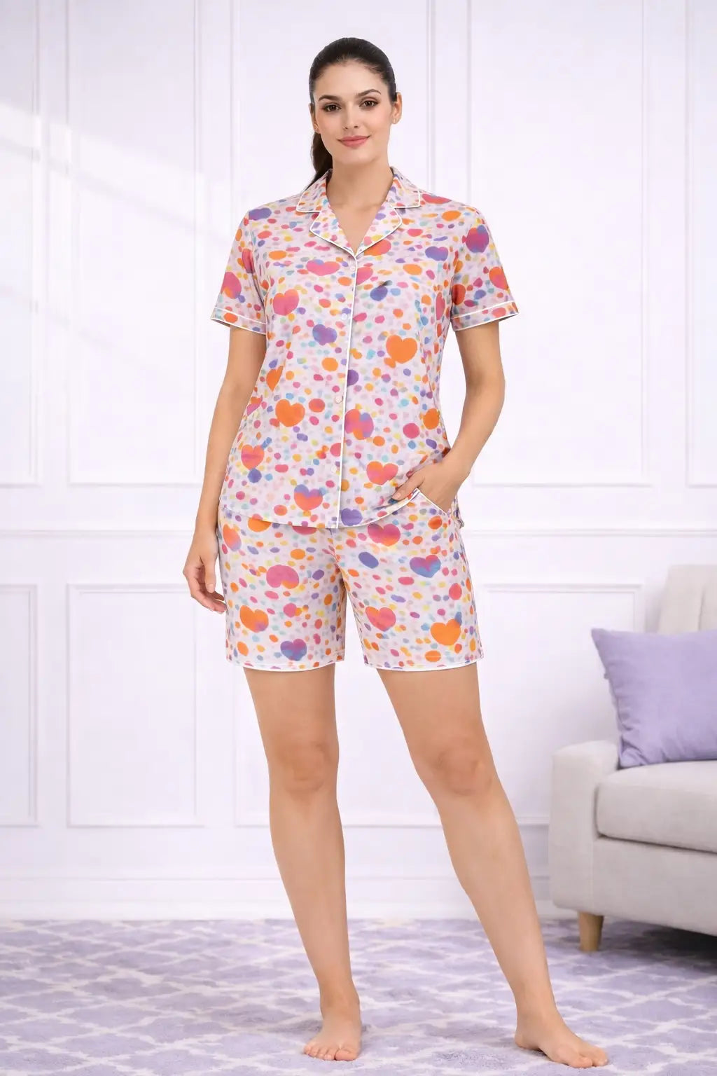Sweat heart Combo set Pure Cotton